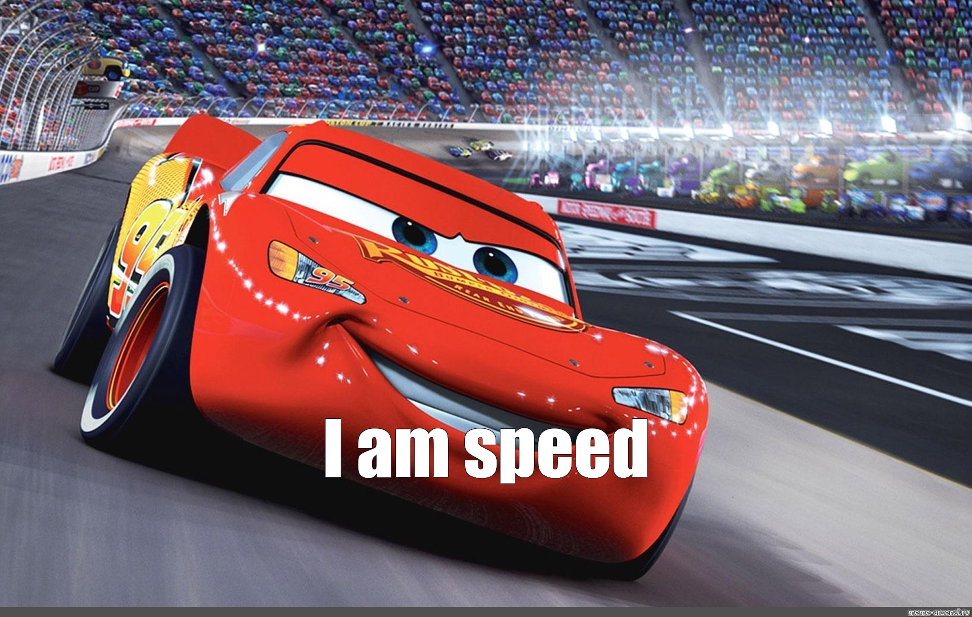 Cars I Am Speed meme template