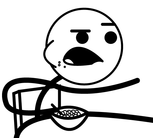 Cereal Guy meme template