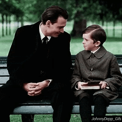 Finding Neverland GIF meme template