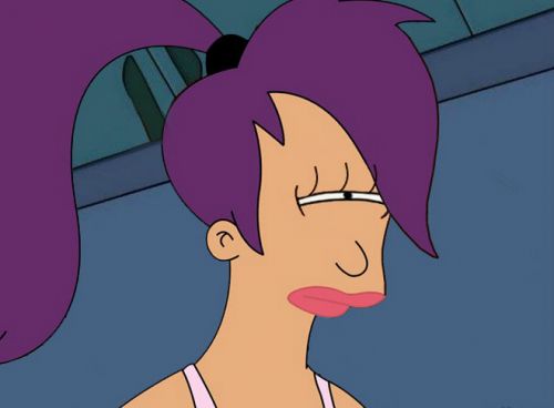 Futurama Leela meme template