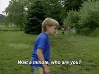 Kazoo Kid Wait A Minute GIF meme template