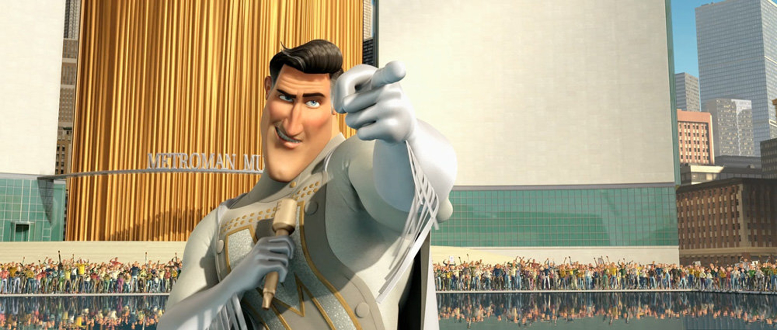 Metro Man Presentation meme template