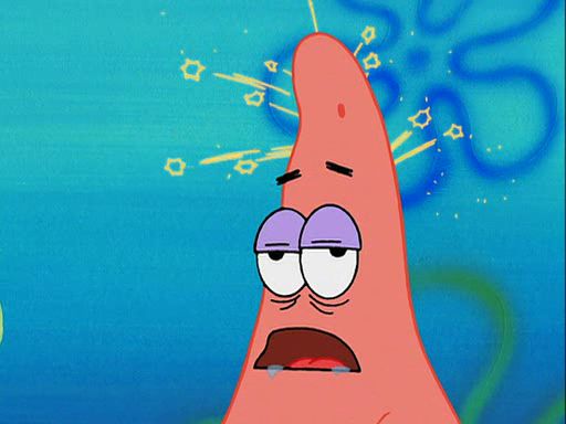 Patrick Star Stupid meme template