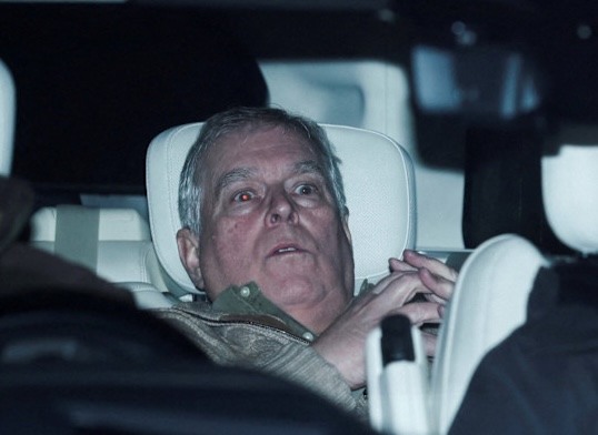 Prince Andrew Arrested meme template