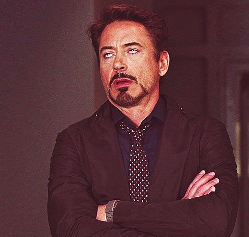 Robert Downey Jr Rolling Eyes meme template