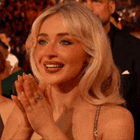 Sabrina Carpenter Licking Lips GIF meme template