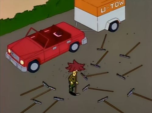 Sideshow Bob Rakes meme template