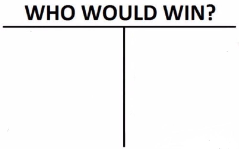 Who Would Win meme template